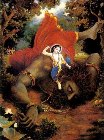 By the mercy of Lord Balarama, One Can Kill the Demon of Lust